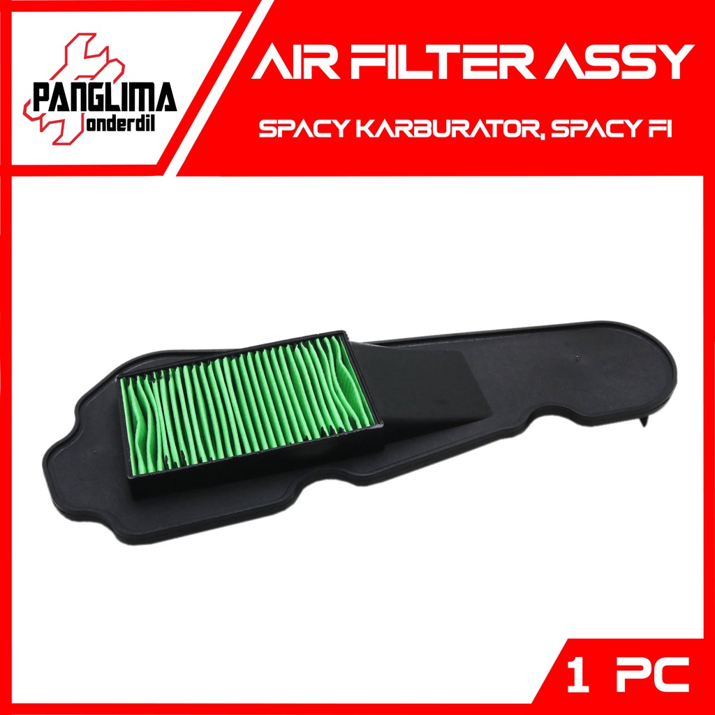 Filter Udara Spacy Karburator-Lama-Old-FI-F1 Saringan-Busa Hawa-Air Assy