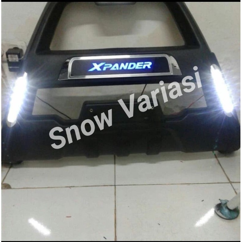 Tanduk / bumper depan xpander with led