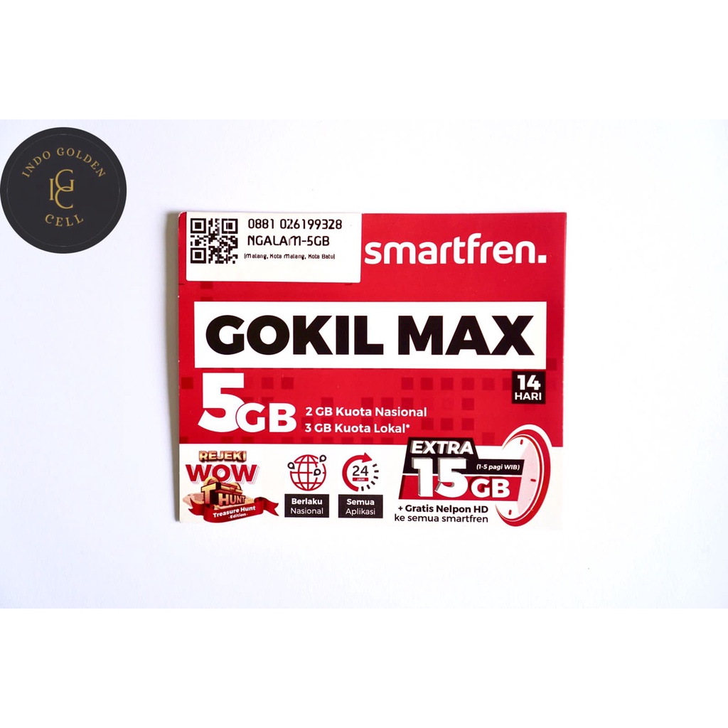 PAKETAN DATA INTERNET PERDANA SMARTFREN GOKIL MAX
