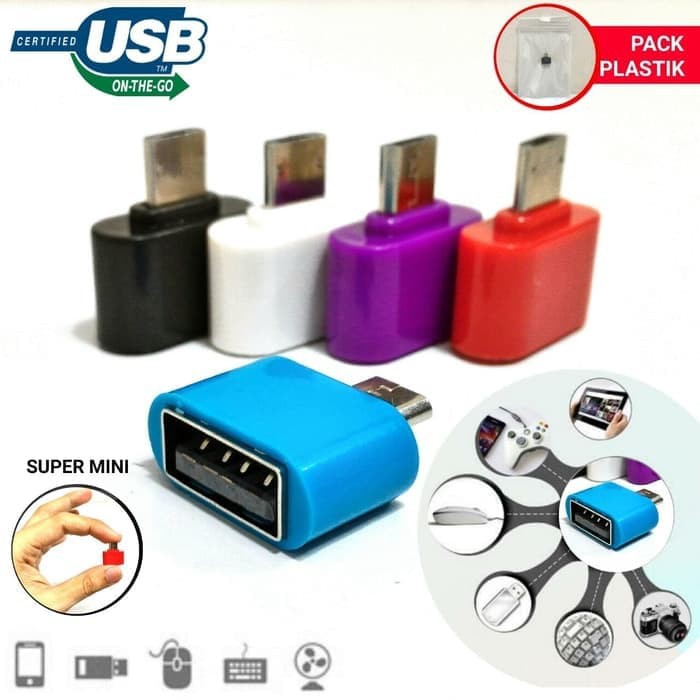 Trend-OTG Micro/Mikro USB Non Kabel - Konektor Mikro to USB Female