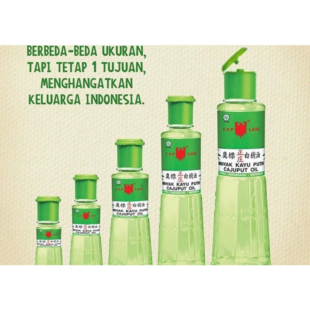 Minyak Kayu Putih / Cap Lang / 15 ml / Botol