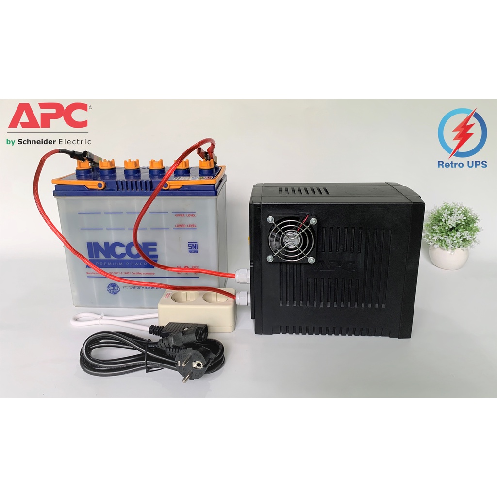 UPS Modif Aki Luar Power Inverter Otomatis APC RS500 Long Backup