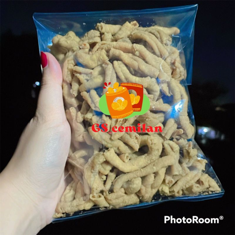 

Kripik Usus Original 250gr Kripsus Cemilan Camilan Enak Gurih