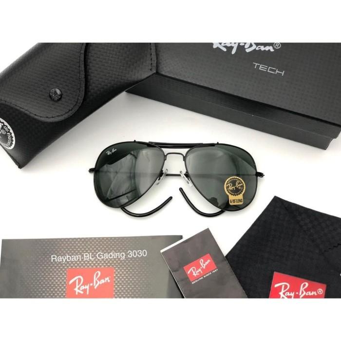 Aksesoris / Kacamata Sunglass Bl 3030 Gading Hitam Berkualitas Terbaik Dan Best seller