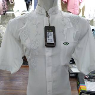 Baju koko al mia pdk fashion kerah 2in1 100 OriginaL Baju koko al mia pdk fashion kerah 2in1 100 OriginaL