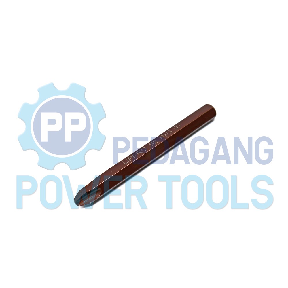 LIPPRO PH3 SATUAN MATA OBENG KETOK PH 3 PLUS GETOK IMPACT DRIVER BITS