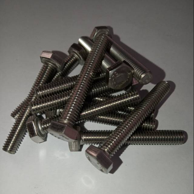 Baut hex M6 X 40 (4cm) stainless 304 THE A2-70