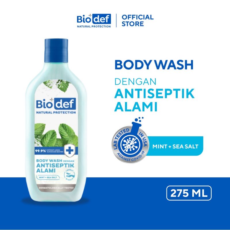 Biodef Body Wash Antiseptik  275ML