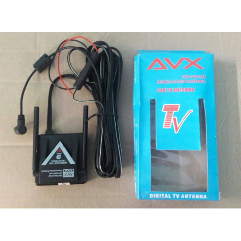 ANTENA MOBIL & DIGITAL TV ANTENA  AVX ( UHF-VHF-FM) KUALITAS BAGUS