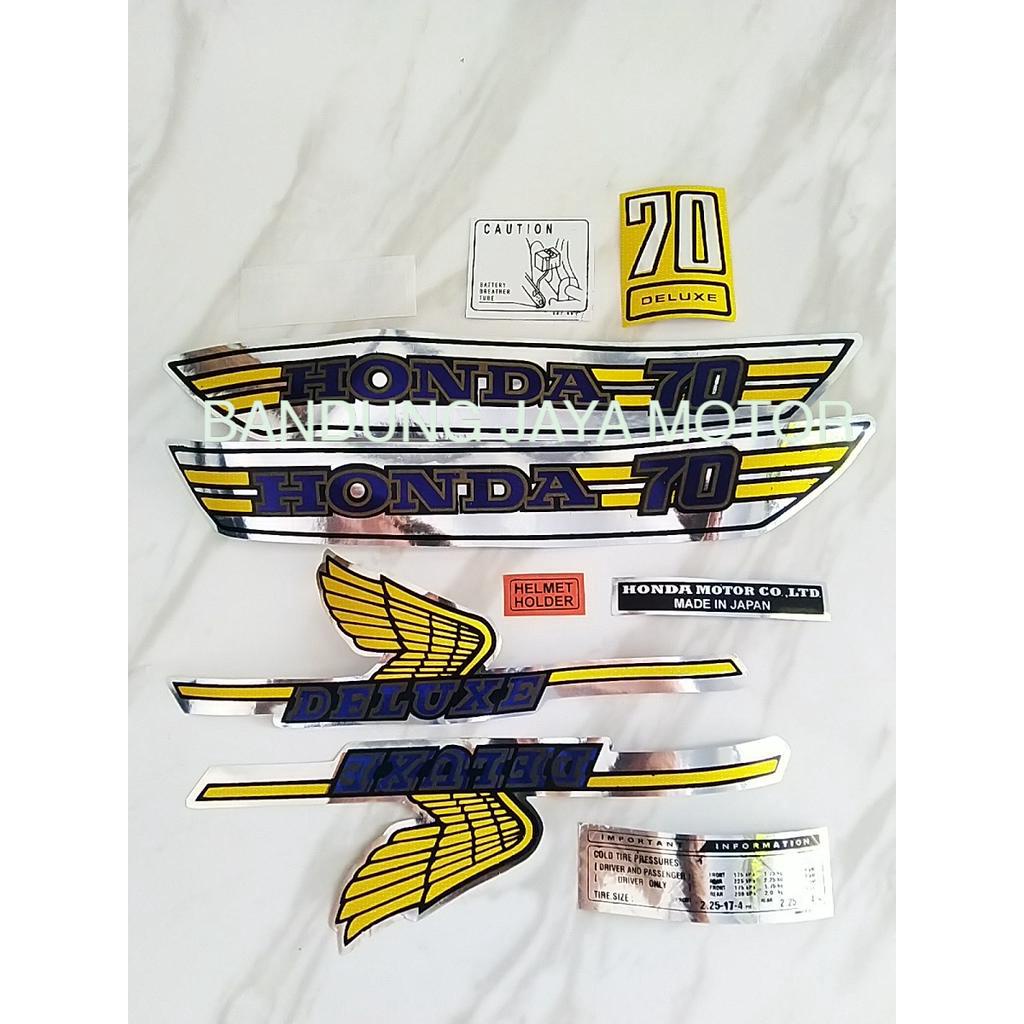 STICKER HONDA C70 STRIPING HONDA C70 POLET HONDA C70 MURAH