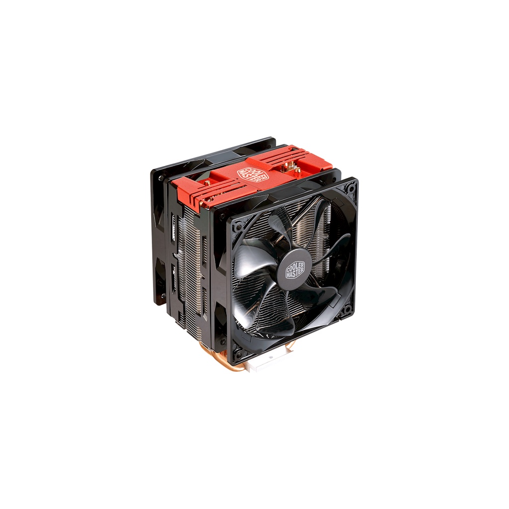 Cooler Master Hyper 212 LED TURBO (Black/ Red) CPU Cooler DUAL FAN
