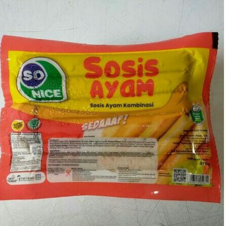 

Sosis ayam So Nice 375gr