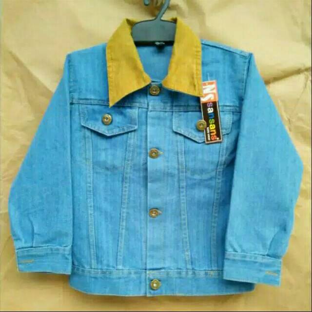 Jaket jeans anak