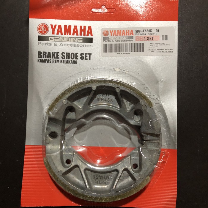 Kampas Rem Belakang Yamaha Vega ZR Jupiter Z 115 Vixioxn MX RXK 5D9 A