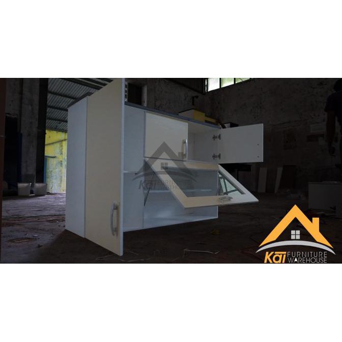 Produk Unggulan] Kitchen Set / Lemari Dapur Atas / Lemari Gantung 3 Pintu Ksa3-1203060