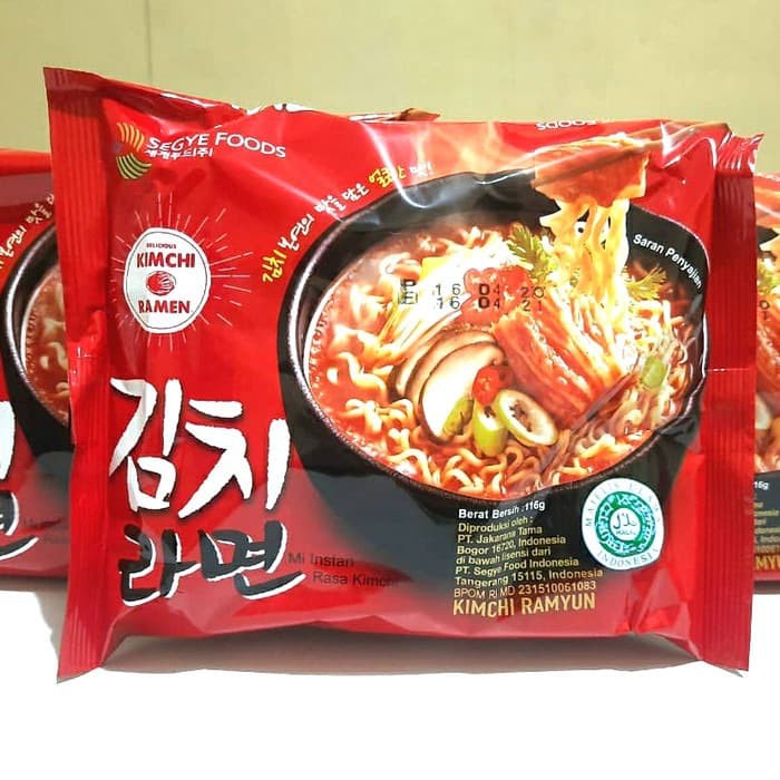 

SEGYE FOODS MI INSTAN RASA KIMCHI RAMYUN 116GR