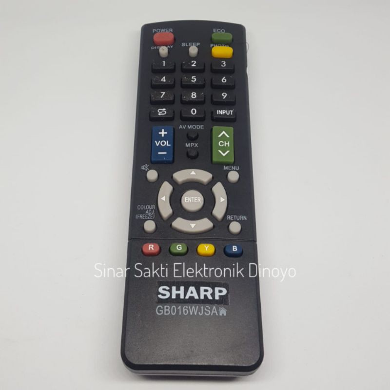 Remot / Remote TV SHARP LCD LED Grade ORIGINAL