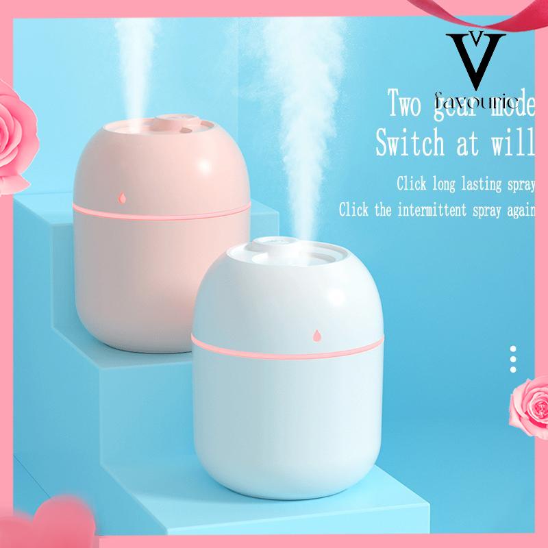 [COD]Kualitas Tinggi Ultrasonic Air Humidifier 7C Lampu Led Meja Meja Kecil Portabel Penyemprot USB Minyak Esensial Aroma Diffuser-FA