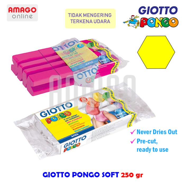 GIOTTO PONGO 250 grams - YELLOW - 514601