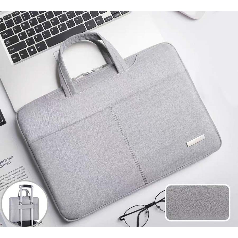 Tas Laptop Macbook Air Pro M1 M2 Jinjing Handstrap Brinch New Doll Sleeve Waterproof 12 13 inch