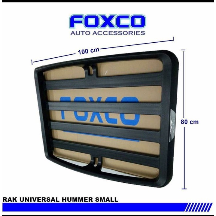 Roof Rack - Rak Bagasi Atas Mobil Plastik ABS Model HUMMER Universal