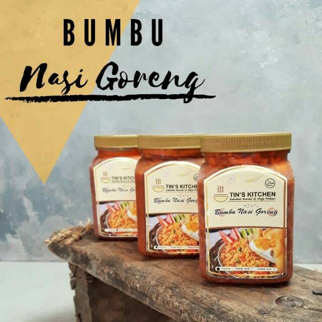 

TIN'S KITCHEN BUMBU NASI GORENG UNTUK MASAK INSTANT PRAKTIS LEZAT HALAL NON MSG