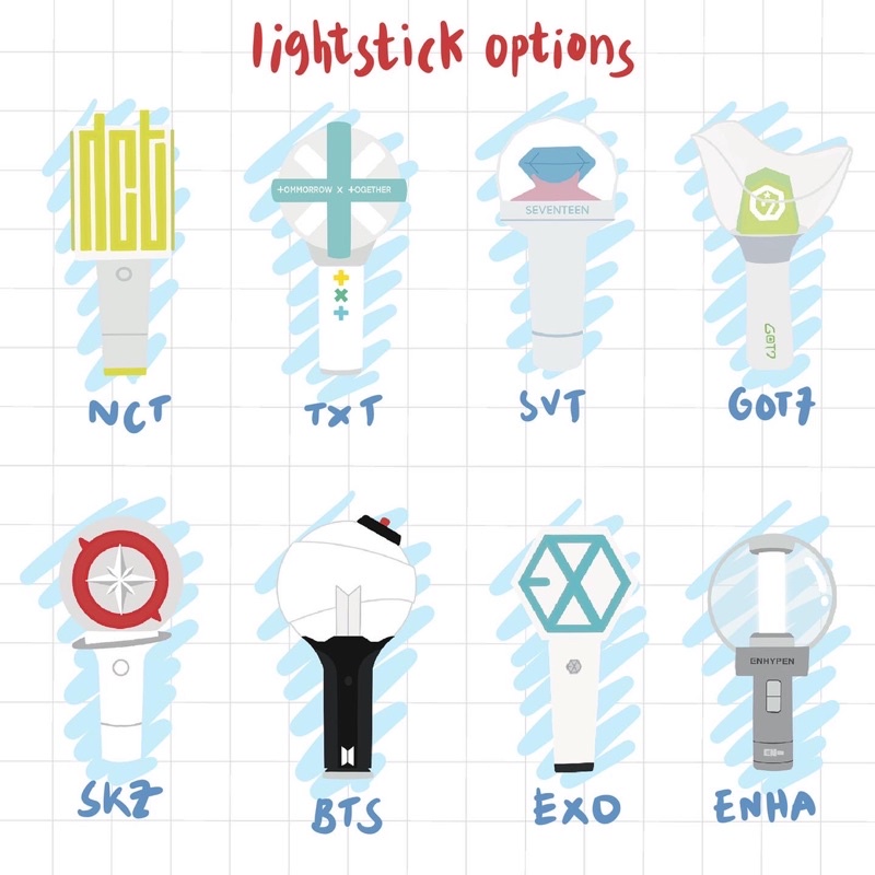 (PO) Lightstick pencil holder organizer - kulkit