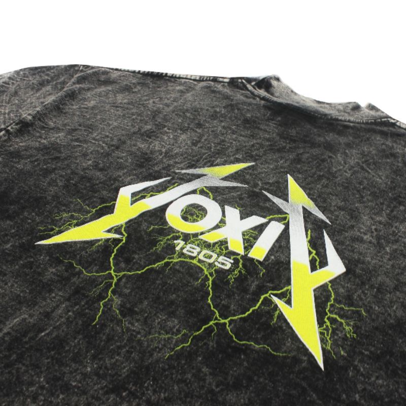 KAOS PRIA OVERSIZE TOXIC1805 YELLOW TEDDY WASH WASHING PREMIUM