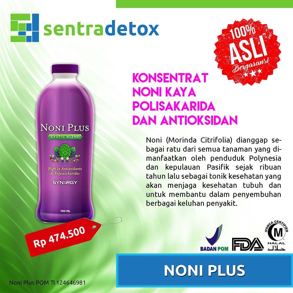 Noni Plus Sentra Detox Synergy