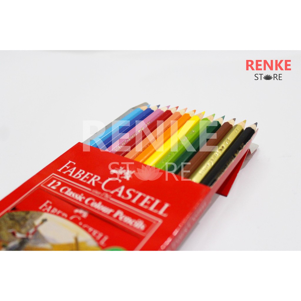 

Pensil Warna Faber Castell 12 Pendek - Classic Colour Pencils