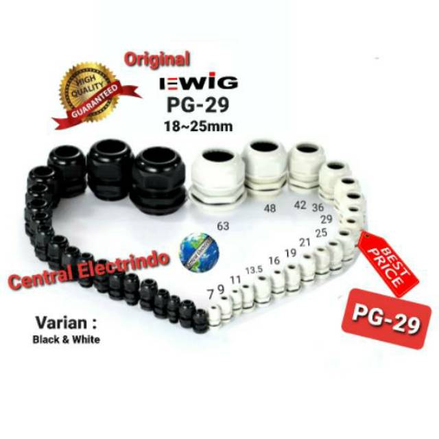 Cable Gland EWIG PG-29 (18~25mm)