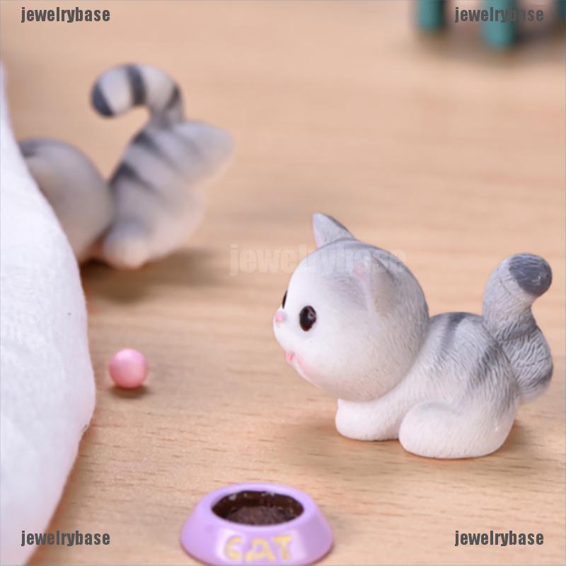 (Base) Miniatur Kucing Lucu DIY Untuk Dekorasi Rumah