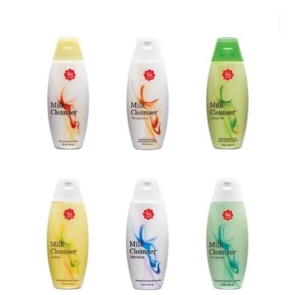 VIVA Milk Cleanser 100ml | AIR MAWAR VIVA | LEMON | CUCUMBER TIMUN | SPIRULINA | BENGKOANG_Cerianti