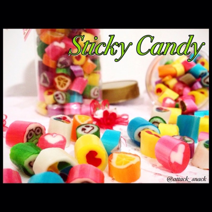 

Candy Roll / Sticky Candy / Permen sushi / Rock Candy