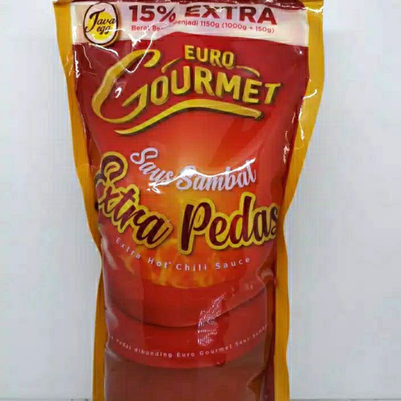 

Euro Gourmet Saus Sambal Extra Pedas 1kg