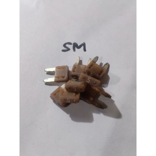 Sikring tancap kecil 5 amper