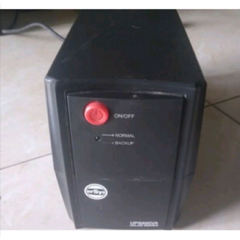 Ups Ersys 600Va Tanpa Battery