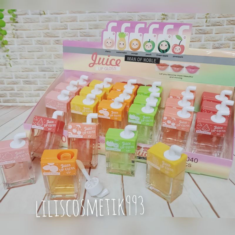 LIP OIL  IMAN OF NOBLE / LIP GLOSS BOTOL JUICE NO.7040