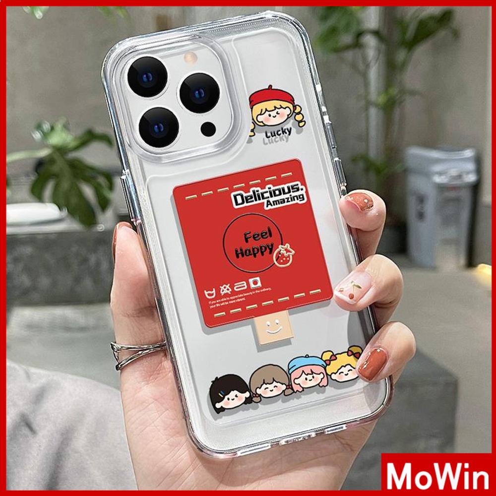 iPhone Case HD Acrylic Hard Case High Clear Metal Button Protection Camera Shockproof Cartoon Cute Compatible with iPhone 14 Pro Max 14 Plus 13 Pro Max 12 Pro Max 11 XR 7Plus