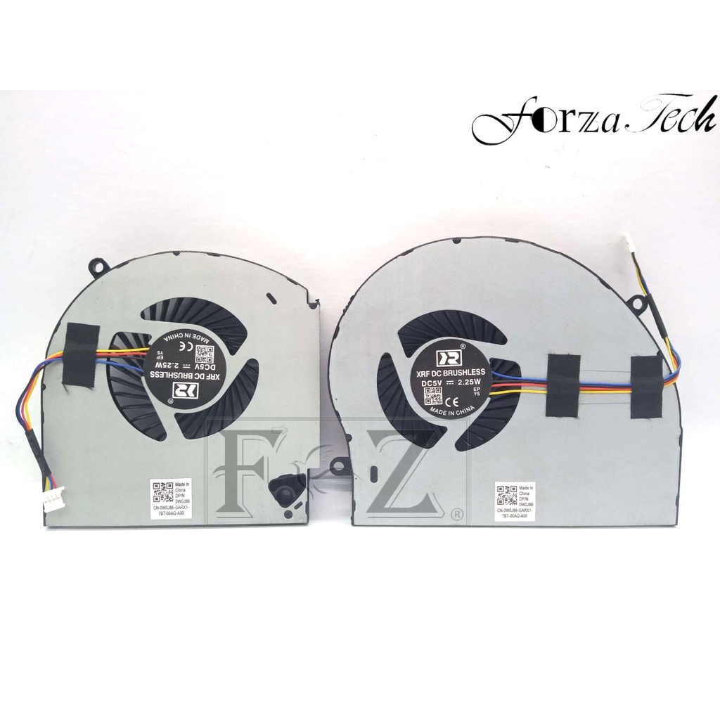 Fan DELL Alienware 17 R5 DELL 17 R4 DELL 17-R5 DELL 17-R4 DELL P31E Kipas Laptop DELL 4 PIN