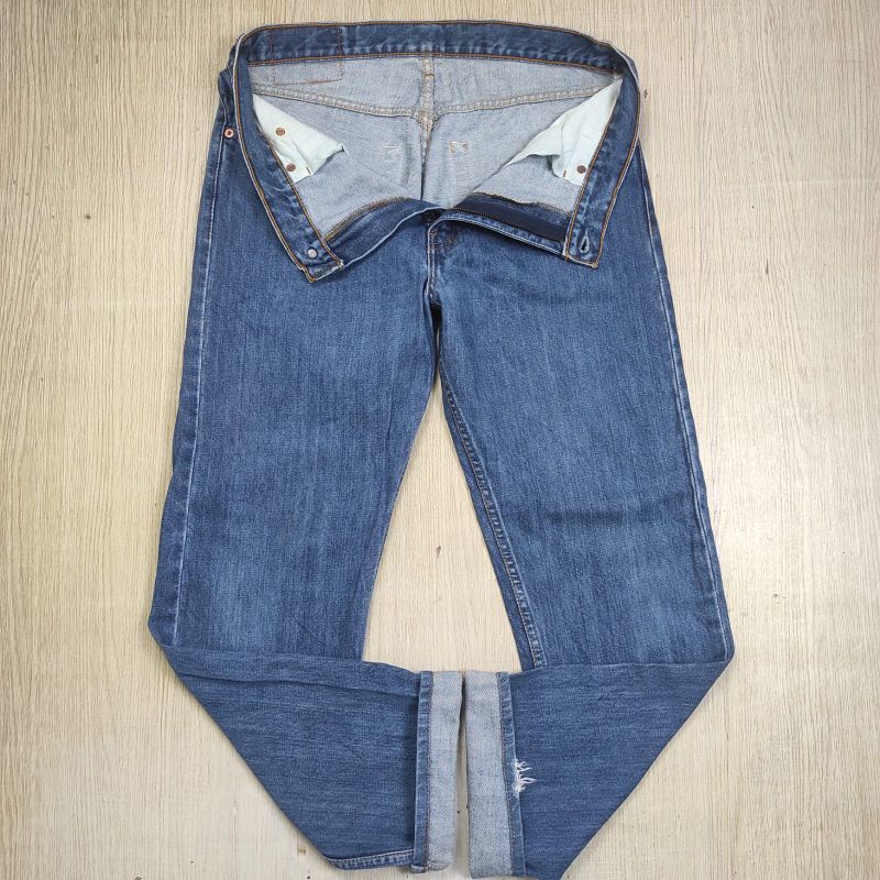 celana jeans pria levis 505regular second