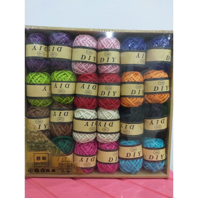 

Tali goni / tari rami warna per dus isi 24pcs