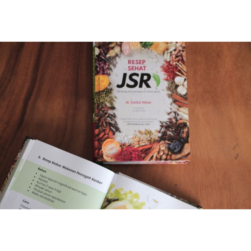 Buku resep JSR dr Zaidul Akbar