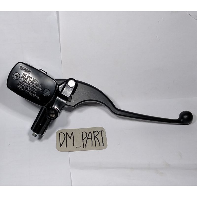 master assy atas komplit rem cakram depan kanan YAMAHA R25 MT25 ASLI ORI 1wd f5870 00 rx king scorpion nouvo cbr 150 cb150r xmax moge-Handel Hitam