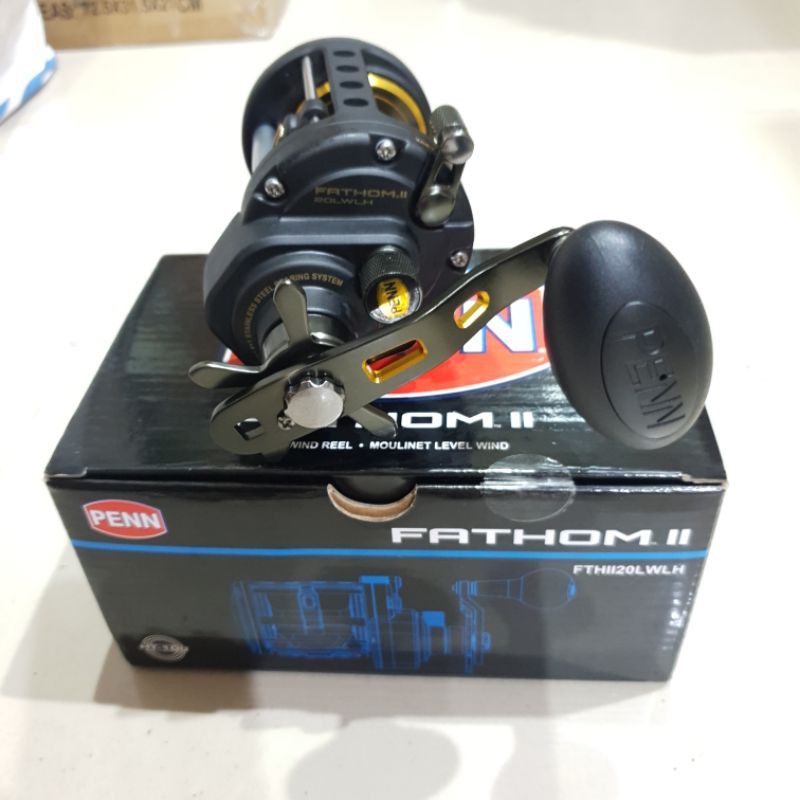 Reel Trolling OH Penn Fathom II 15,20,30 LWLH Handle kiri