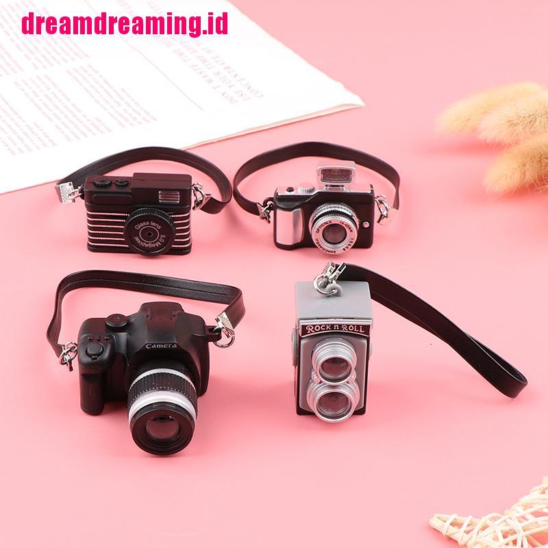 1pc Miniatur Kamera Digital SLR Mini Untuk Rumah Boneka