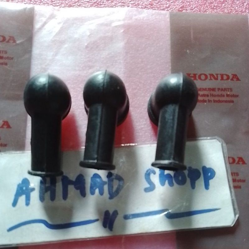 karet tutup dinamo starter karet pelindung kabel dinamo starter  honda tiger  mega pro verza cbr  original