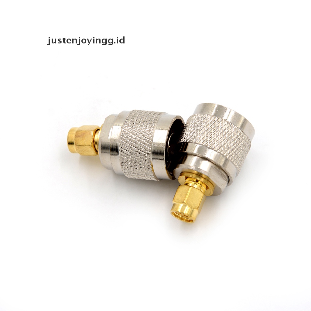 Adapter Konektor Coaxial RF Tipe N Male Plug Ke SMA Male