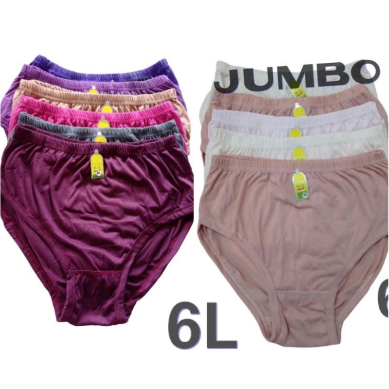 SEMOK SUPER JUMBO 5L | Celana dalam wanita BIG SIZE SUPER JUMBO 4L 5L MUAT 100 KG / Jumbo Semok 5L