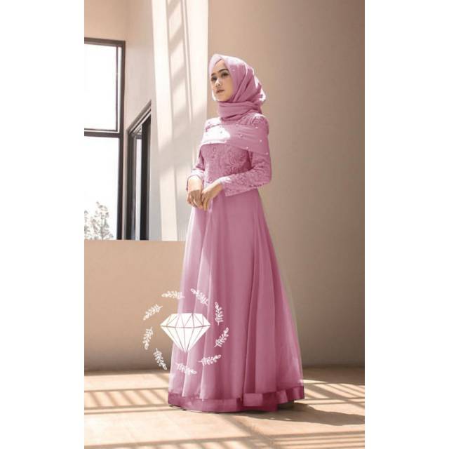 MAXY BERLIANA BRUKAT CORNELI, GAMIS HIJAB MUSLIM, DRESS